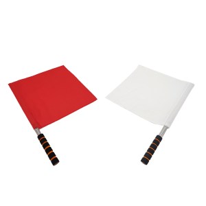 Sudačka zastavica crvena - bijela