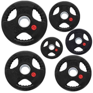 Olimpijski tegovi , gumirani / plastificirani 2,5 - 20kg