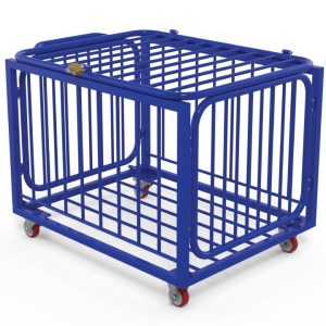 Kolica za lopte 105 x 80 x 80 cm